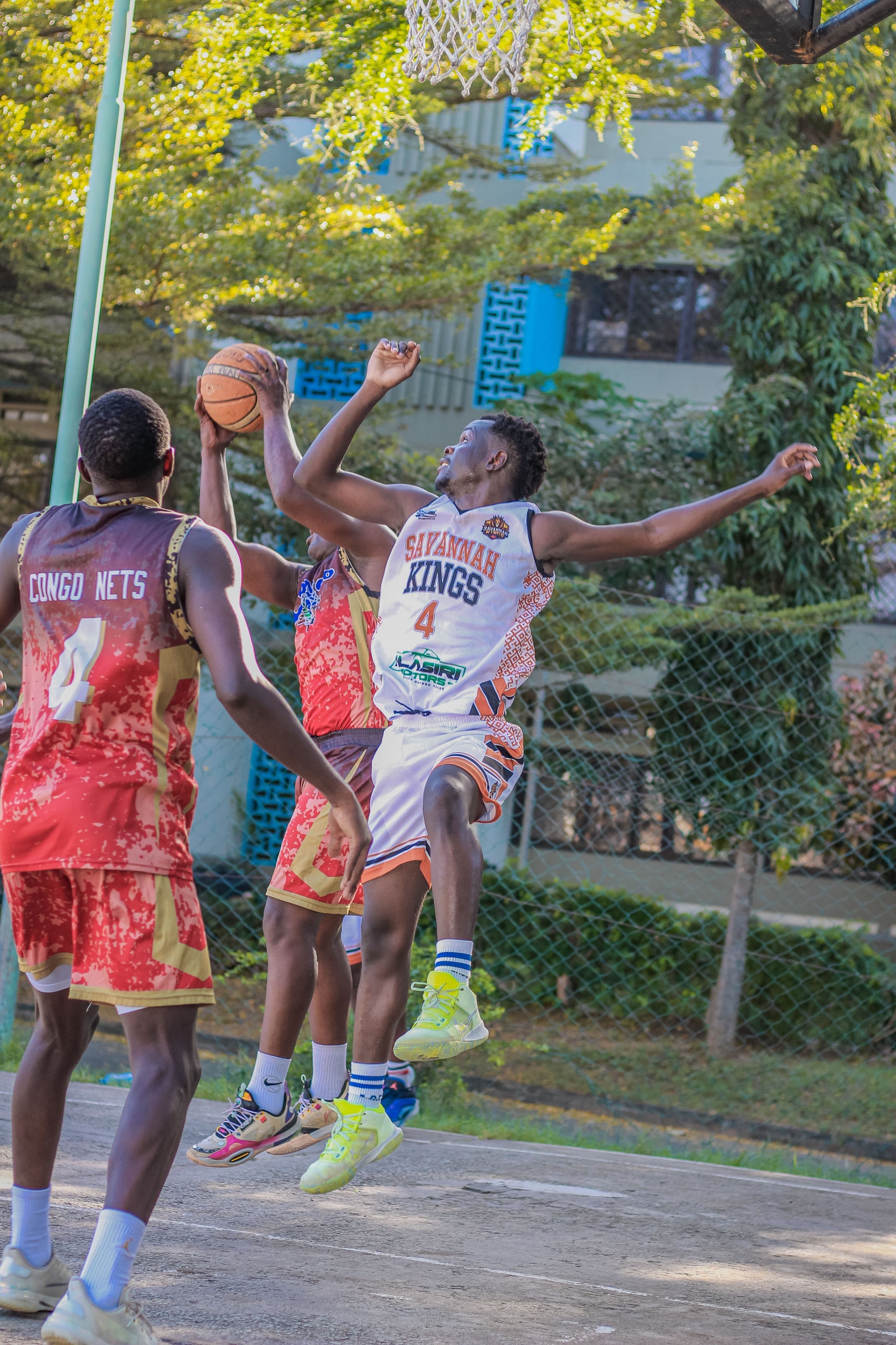 Kings player during a past league match against Congo Nets